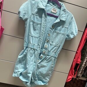 Show me your Mumu denim romper